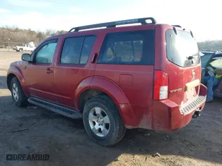2006 Nissan Pathfinder SE with VIN 5N1AR18U26C663659, listed as a IAAI auction lot 41494195 with 1 mi miles. Bid and sale history available at carsss.com. Image 3.