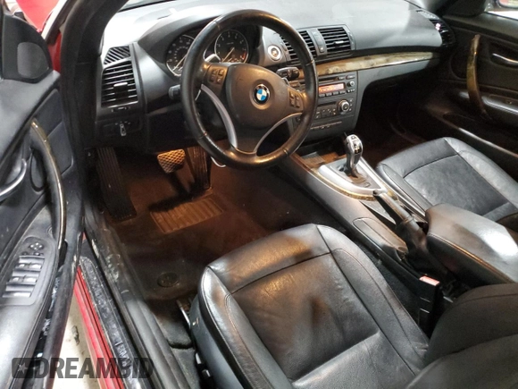 2012 BMW 1 Series 135i with VIN WBAUN7C55CVM26371, listed as a Copart auction lot 71600354 with Not provided miles and Salvage title. Bid and sale history available at DreamBid. Image 8.