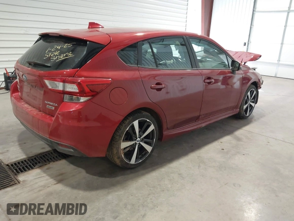 2017 Subaru Impreza Special Sports z VIN 4S3GTAM6XH3704632, wystawiony jako IAAI lot #41486539 z przebiegiem 78 888 mil mil oraz . Historia ofert i sprzedaży dostępna na DreamBid. Obrazek 4.
