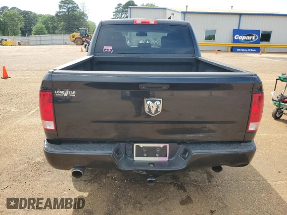 2015 Ram 1500 Express with VIN 1C6RR6KT3FS703202, listed as a Copart auction lot 53130255 with 111,466 mi miles and Salvage title. Bid and sale history available at DreamBid. Image 6.