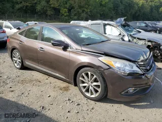 2015 Hyundai Azera with VIN KMHFG4JG5FA476297, listed as a Copart auction lot 72401584 with 61,484 mi miles and Salvage Title. Bid and sale history available at carsss.com. Image 4.