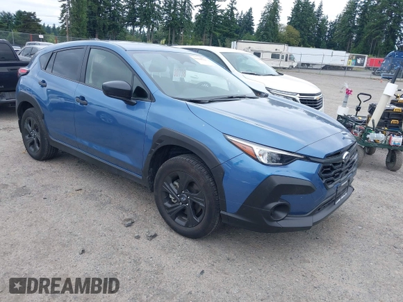 2024 Subaru Crosstrek with VIN JF2GUABC1RH234132, listed as a IAAI auction lot 42604534 with 13,409 mi miles and . Bid and sale history available at DreamBid. Image 1.