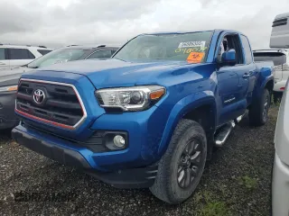 2016 Toyota Tacoma SR with VIN 5TFSX5EN3GX040077, listed as a Copart auction lot 56886355 with 154,311 mi miles and Salvage title. Bid and sale history available at DreamBid. Image 1.