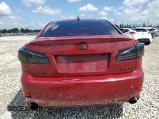 2008 Lexus IS with VIN JTHBK262682068860, listed as a Copart auction lot 51438115 with 148,971 mi miles and Salvage Title. Bid and sale history available at carsss.com. Image 6.