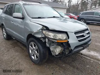 2009 Hyundai Santa Fe SE with VIN 5NMSH13E49H296636, listed as a IAAI auction lot 41464222 with 191,583 mi miles. Bid and sale history available at carsss.com. Image 6.