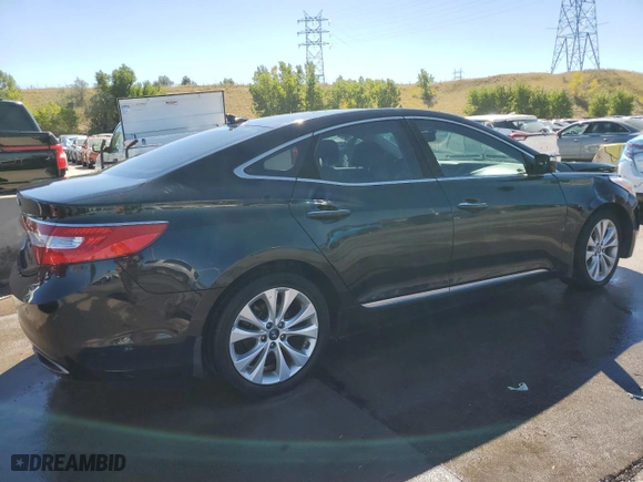 2012 Hyundai Azera with VIN KMHFG4JG1CA177868, listed as a Copart auction lot 73169574 with 90,657 mi miles and Salvage Title. Bid and sale history available at carsss.com. Image 3.