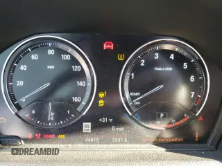 2020 BMW 2 Series 230i xDrive with VIN WBA2J3C03L7E78623, listed as a Copart auction lot 88982775 with 44,615 mi miles and Salvage Title. Bid and sale history available at carsss.com. Image 9.