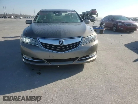 2015 Acura RLX Tech Pkg with VIN JH4KC1F52FC001004, listed as a Copart auction lot 48388385 with 248,635 mi miles and Salvage Title. Bid and sale history available at carsss.com. Image 11.