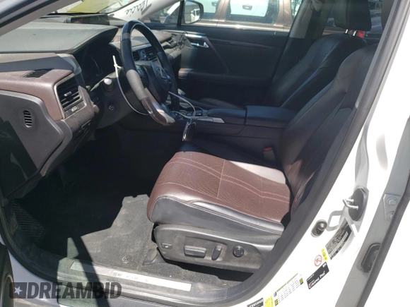 2017 Lexus RX with VIN 2T2BGMCA1HC017001, listed as a Copart auction lot 65422504 with 112,641 mi miles and Salvage Title. Bid and sale history available at carsss.com. Image 7.