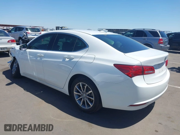 2019 Acura TLX with VIN 19UUB1F39KA011290, listed as a IAAI auction lot 42110094 with 63,450 mi miles and . Bid and sale history available at carsss.com. Image 3.