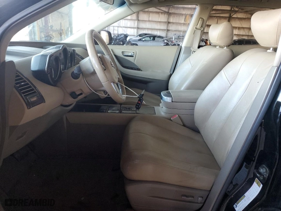 2006 Nissan Murano SL with VIN JN8AZ08W36W516110, listed as a Copart auction lot 50100205 with 122,897 mi miles and Clean Title. Bid and sale history available at carsss.com. Image 7.