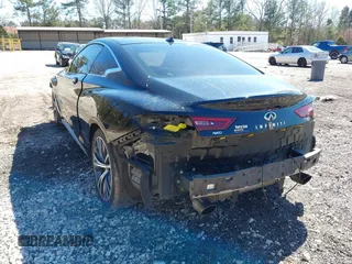 2018 Infiniti Q60 Luxe with VIN JN1EV7EL2JM392124, listed as a IAAI auction lot 41744375 with 63,421 mi miles and . Bid and sale history available at carsss.com. Image 19.