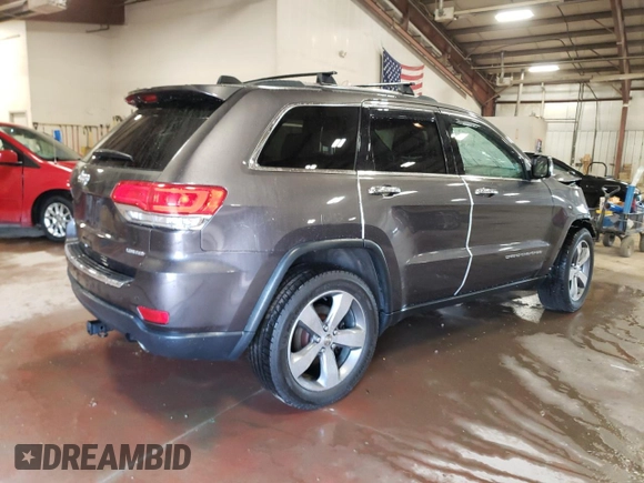 2014 Jeep Grand Cherokee Limited z VIN 1C4RJFBG3EC518921, wystawiony jako Copart lot #58147805 z przebiegiem 156 076 mil mil oraz Czysty tytuł • Clean title. Historia ofert i sprzedaży dostępna na DreamBid. Obrazek 3.