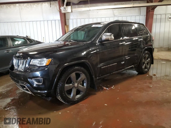2015 Jeep Grand Cherokee Overland with VIN 1C4RJFCT6FC159979, listed as a Copart auction lot 48055435 with 108,846 mi miles and Clean Title. Bid and sale history available at carsss.com. Image 1.