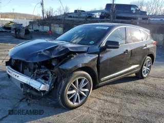 2020 Acura RDX w/Technology Pkg with VIN 5J8TC2H56LL031404, listed as a Copart auction lot 44340014 with 24,018 mi miles. Bid and sale history available at carsss.com. Image 1.