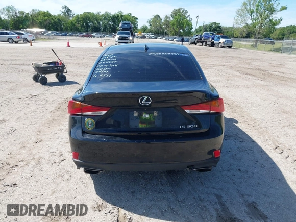 2020 Lexus IS with VIN JTHDA1D29L5107036, listed as a IAAI auction lot 39131147 with 99,738 mi miles. Bid and sale history available at carsss.com. Image 17.