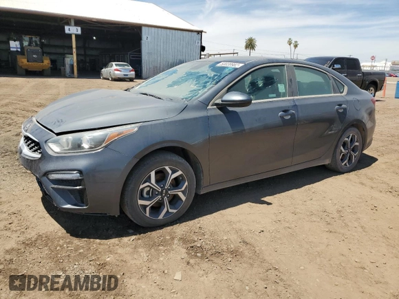 2019 Kia Forte LXS with VIN 3KPF24AD0KE083453, listed as a Copart auction lot 50039982 with 46,584 mi miles and Salvage Title. Bid and sale history available at DreamBid. Image 1.