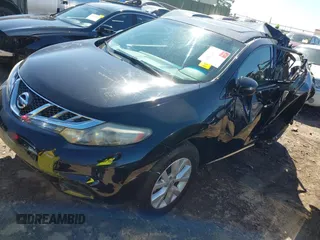 2012 Nissan Murano SL with VIN JN8AZ1MU6CW114622, listed as a IAAI auction lot 41812037 with 207,003 mi miles and . Bid and sale history available at carsss.com. Image 2.