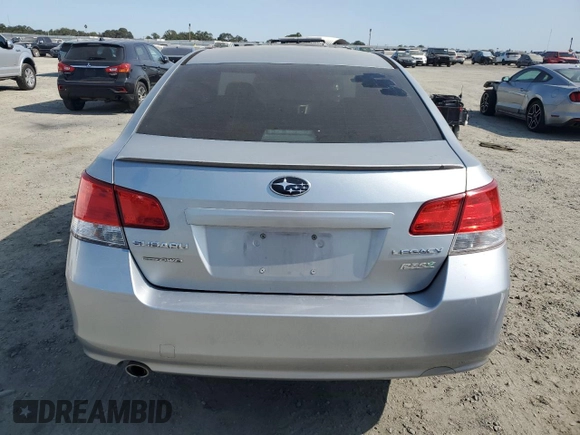 2012 Subaru Legacy Premium with VIN 4S3BMBC60C3025847, listed as a Copart auction lot 61738115 with 125,871 mi miles and Salvage title. Bid and sale history available at DreamBid. Image 6.