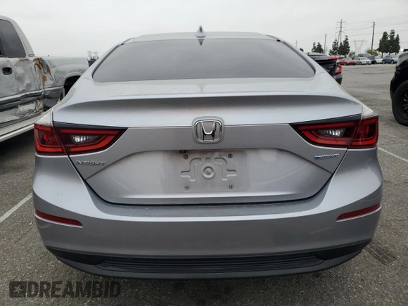 2019 Honda Insight EX with VIN 19XZE4F56KE030293, listed as a Copart auction lot 53173455 with 196,656 mi miles and Salvage Title. Bid and sale history available at carsss.com. Image 6.