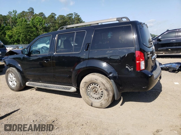 2011 Nissan Pathfinder SV with VIN 5N1AR1NN4BC624045, listed as a Copart auction lot 56396325 with 188,252 mi miles and Salvage title. Bid and sale history available at DreamBid. Image 2.