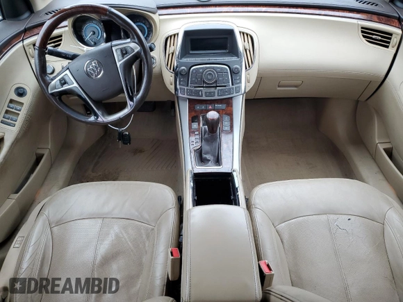 2012 Buick LaCrosse Premium 2 with VIN 1G4GF5G30CF167515, listed as a Copart auction lot 44184125 with 0 mi miles and Salvage Title. Bid and sale history available at carsss.com. Image 8.