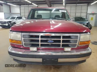 1995 Ford F-150 with VIN 1FTEF14NXSNA76234, listed as a Copart auction lot 52021645 with 168,695 mi miles and Salvage Title. Bid and sale history available at carsss.com. Image 5.