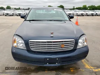 2005 Cadillac DeVille z VIN 1G6KD54Y75U129768, wystawiony jako Copart lot #55890325 z przebiegiem 97 463 mil mil oraz Czysty tytuł • Clean title. Historia ofert i sprzedaży dostępna na DreamBid. Obrazek 5.