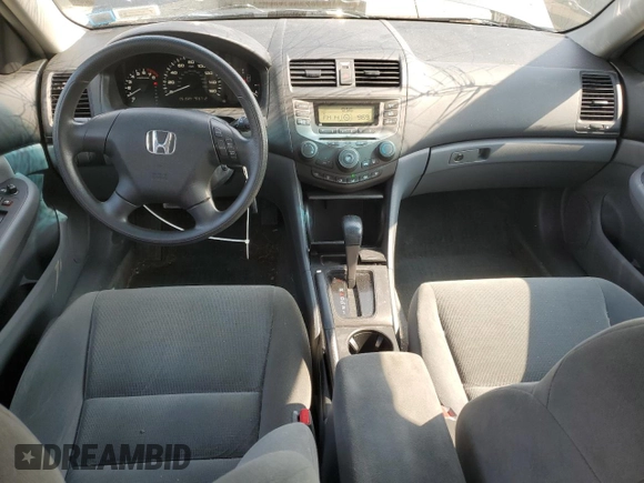 2007 Honda Accord LX with VIN 1HGCM56407A187500, listed as a Copart auction lot 58817065 with 51,020 mi miles and Salvage title. Bid and sale history available at DreamBid. Image 8.