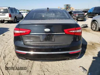 2015 Kia Cadenza Premium with VIN KNALN4D78F5173268, listed as a Copart auction lot 80953064 with 102,001 mi miles and Salvage Title. Bid and sale history available at carsss.com. Image 6.