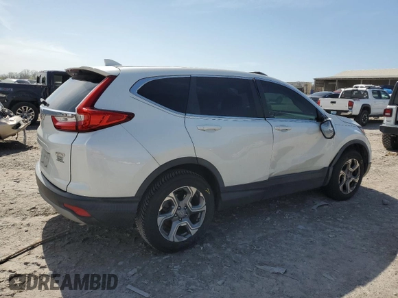 2018 Honda CR-V EX-L with VIN 5J6RW2H85JL006348, listed as a Copart auction lot 51423795 with 76,694 mi miles and Salvage Title. Bid and sale history available at carsss.com. Image 3.