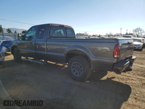 2006 Ford F-250 XL with VIN 1FTSX20546EC09782, listed as a Copart auction lot 88176985 with 202,060 mi miles and Salvage title. Bid and sale history available at DreamBid. Image 2.