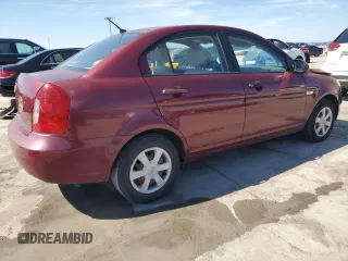2007 Hyundai Accent GLS with VIN KMHCN46C77U123350, listed as a Copart auction lot 46856845 with 150,833 mi miles and Clean Title. Bid and sale history available at carsss.com. Image 3.