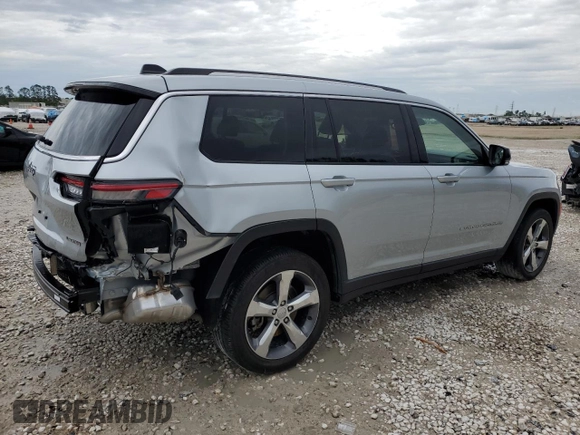 2021 Jeep Grand Cherokee Limited with VIN 1C4RJJBG3M8126008, listed as a Copart auction lot 50816325 with 48,590 mi miles and Salvage title. Bid and sale history available at DreamBid. Image 3.