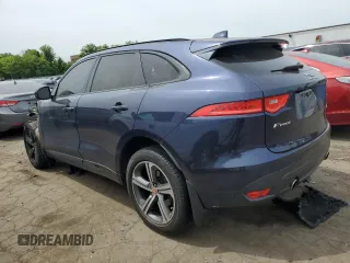 2017 Jaguar F-Pace 35t R-Sport with VIN SADCL2BV4HA881756, listed as a Copart auction lot 58237825 with Not provided miles and Salvage title. Bid and sale history available at DreamBid. Image 2.