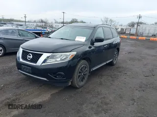 2013 Nissan Pathfinder SV with VIN 5N1AR2MM1DC674970, listed as a IAAI auction lot 42048731 with 97,520 mi miles. Bid and sale history available at carsss.com. Image 2.