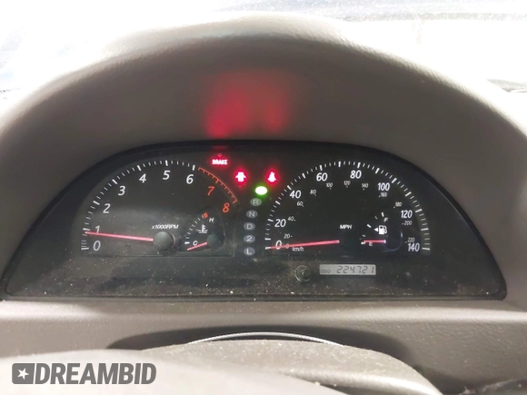 2003 Toyota Camry LE with VIN 4T1BE30K03U152348, listed as a IAAI auction lot 42082892 with 224,721 mi miles and . Bid and sale history available at DreamBid. Image 7.