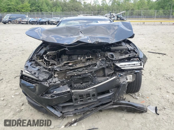 2021 Acura TLX Advance with VIN 19UUB5F65MA011856, listed as a Copart auction lot 54974865 with 29,390 mi miles and Salvage title. Bid and sale history available at DreamBid. Image 5.