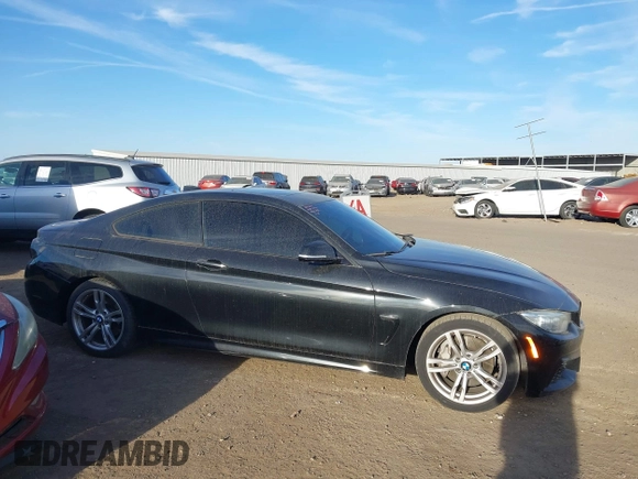 2014 BMW 4 Series 435i with VIN WBA3R1C59EK192124, listed as a IAAI auction lot 41612794 with 104,765 mi miles and . Bid and sale history available at DreamBid. Image 13.