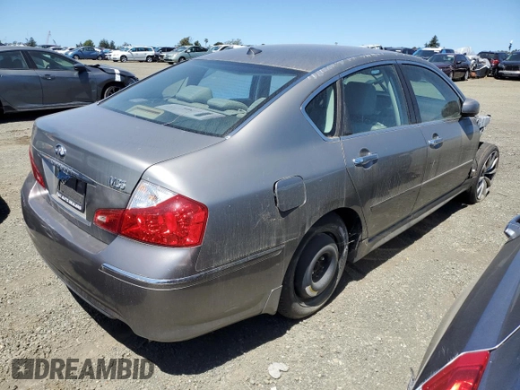 2008 Infiniti M z VIN JNKAY01E58M605738, wystawiony jako Copart lot #80162874 z przebiegiem Nie podano mil oraz Szkoda całkowita • Salvage title. Historia ofert i sprzedaży dostępna na DreamBid. Obrazek 3.