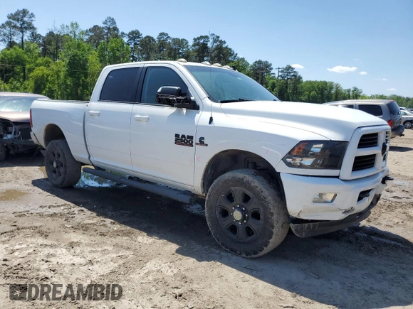 2017 Ram 2500 SLT with VIN 3C6UR5DL7HG716627, listed as a Copart auction lot 52193915 with 258,751 mi miles and Salvage title. Bid and sale history available at DreamBid. Image 4.