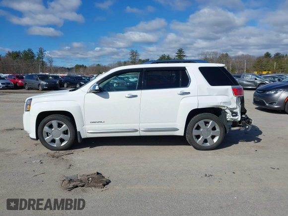 2014 GMC Terrain Denali z VIN 2GKFLZE38E6307217, wystawiony jako IAAI lot #41877533 z przebiegiem 20 679 mil mil oraz . Historia ofert i sprzedaży dostępna na DreamBid. Obrazek 14.
