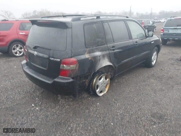 2006 Toyota Highlander w/3rd Row with VIN JTEEP21A360149298, listed as a IAAI auction lot 41451645 with 143,620 mi miles. Bid and sale history available at carsss.com. Image 4.