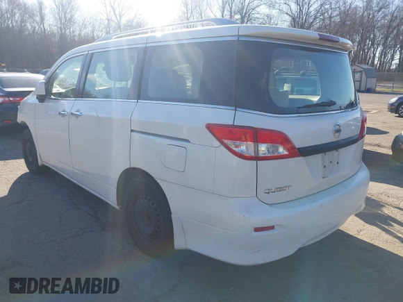 2016 Nissan Quest SL with VIN JN8AE2KP1G9155002, listed as a IAAI auction lot 42051272 with 159,434 mi miles and . Bid and sale history available at DreamBid. Image 3.