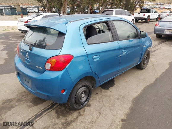 2015 Mitsubishi Mirage DE with VIN ML32A3HJ4FH045086, listed as a IAAI auction lot 42068823 with 83,250 mi miles. Bid and sale history available at carsss.com. Image 4.