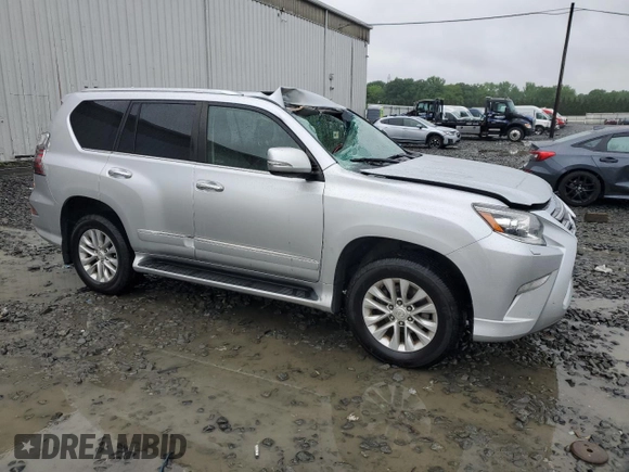 2015 Lexus GX 460 with VIN JTJBM7FX6F5104768, listed as a Copart auction lot 56733945 with 88,373 mi miles and Salvage title. Bid and sale history available at DreamBid. Image 4.