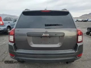 2017 Jeep Compass Sport with VIN 1C4NJCBA1HD118038, listed as a Copart auction lot 49056515 with 101,505 mi miles and Salvage Title. Bid and sale history available at carsss.com. Image 6.