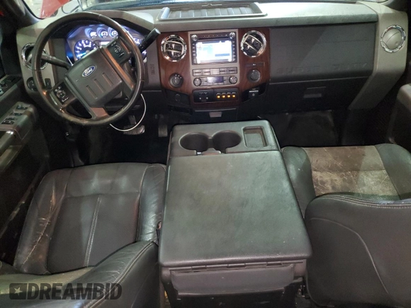 2011 Ford F-350 XL with VIN 1FT8W3BTXBEA55152, listed as a Copart auction lot 41588125 with 131,628 mi miles and Salvage title. Bid and sale history available at DreamBid. Image 8.