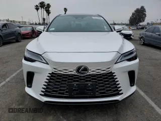 2023 Lexus RX 350 with VIN 2T2BAMBA0PC013734, listed as a Copart auction lot 55179335 with 22,314 mi miles and Salvage title. Bid and sale history available at DreamBid. Image 5.