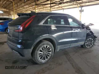 2024 Cadillac XT4 AWD Premium Luxury with VIN 1GYFZDR47RF153590, listed as a Copart auction lot 42846045 with 2,261 mi miles and Salvage title. Bid and sale history available at DreamBid. Image 3.